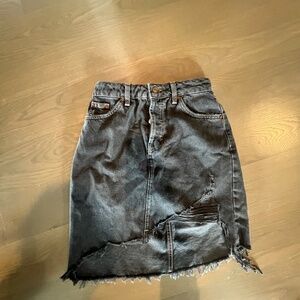 Topshop black skirt